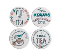 Orsina Set Of Four Pretty Things Coasters Orsina Multicolor