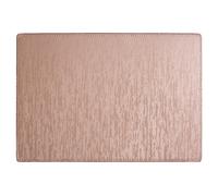 Orsina Set Of Four Rectangular Placemats, Contemporary Heat Resistant Dining Mats, Stylish Faux Leather in Gold Orsina Gold