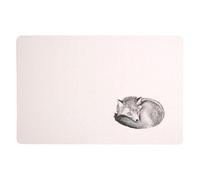 Premier Housewares Placemats And Coaster Square Sets 2 Table Mats And Coasters Set Contemporary Forest Coasters Durable Textured Coasters w44 x d29 x h1cm