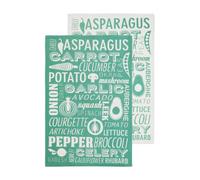 Premier Tea Towels Porter – Set of 2, Green