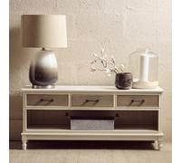 Orsina Shaker Design 3 Drawer Cabinet, Elegant Slim Drawer Cabinet, Ample Storage Cupboard Drawer For Bedroom