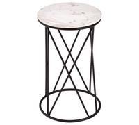 Orsina Shalimar Cross Design Round Side Table