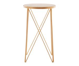 Orsina Shalimar Round Marble Top Side Table