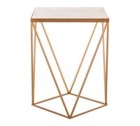 Orsina Shalimar Square Marble Top Side Table