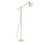 Orsina Shiny Brass Adjustable Floor Lamp, Convenient Office Lamp, Space-Saver Lamp, Rotating Bedroom Lamp