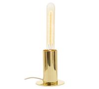 Orsina Shiny Brass Finish Table Lamp, Easy To Assemble Bedside Table Light, Eco-Friendly Lamp For Table Living Room