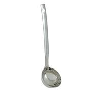 Orsina Shiny Stainless Steel Ladle,deep Soup Spoon For Cooking,non-Corrosive Metal Ladle With Long Handle For Broth