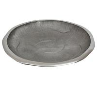 Orsina Silva Large Oak Effect Silver Bowl