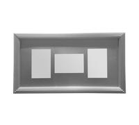 Orsina Silver 3 Photo Multi Photo Frame