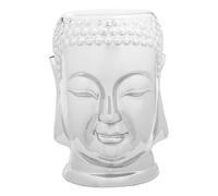 Premier Housewares Complements Silver Buddha Ceramic Side Table
