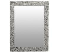 Orsina Silver Finish Accent Wall Mirror