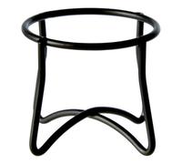 Orsina Single Matte Black Egg Holder, Sleek Wire Frame Design For Holding A Single Egg, Durable Metal With Modern