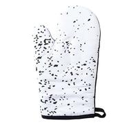 Orsina Single Oven Glove, Scandinavian-Inspired Pattern With Quilted Heat Protection, Comfortable Grip in White Orsina White