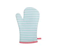 Orsina Single Oven Glove, Vintage-Inspired Floral Design With Quilted Heat Protection, Ensures Safe Handling in Blue Orsina Blue