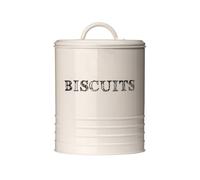 Premier Housewares Sketch Biscuit Canister - Cream