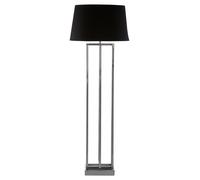 Orsina Skye Nickel Finish Rectangular Floor Lamp in Silver Orsina Silver
