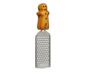 Orsina Sl inger Bread Man Fine Grater, Versatile Stainless Steel Grater For Kitchen, Stylish Cheese Grater
