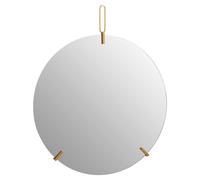Orsina Sleek And Slim Design Wall Mirror With Hanging Loop, Versatile Round Shaped Mirror, Round Mirror For Home