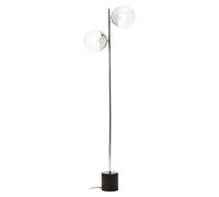 Orsina Sleek And Sturdy Silver Finish Metal Floor Lamp, Minimalist Design Bedroom Lamp, Versatile Lounge Lamp