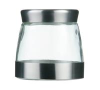 Premier Housewares Storage Jar, 850 ml, Brushed Stainless Steel