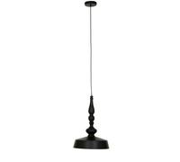 Interiors By Ph Vintage Pendant Light Black/Gold Inside Iron 1 Bulb, Black
