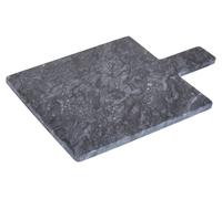 Orsina Small Black Marble Paddle Board, Durable Natural Stone Serving Board For Kitchen Use Orsina Black