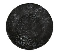 Orsina Small Marble Effect Side Plate, Black & White Stoneware Snack Plate, Ceramic Side Plate, Perfect For Salads Orsina Black
