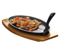 Orsina Small Sizzler Dish, Great Centrepiece in Black Orsina Black