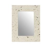 Orsina Small Terrazzo Photo Frame, Compact 4X6 Design With Multicoloured Stone Pattern, Freestanding Display