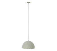 Orsina Small White Dome Pendant Light, Geometric Steel Shade With Crisp White Finish, Stylish Pendant Lighting Orsina White