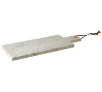 Orsina Small White Marble Chopping & Serving Board, Durable Natural Stone Board For Kitchen Use Orsina White