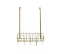 Maison By Premier Kirby Gold Finish Over The Door Hanger, Gold