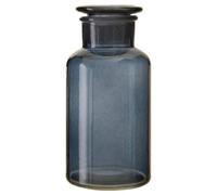 Orsina Smooth Finish Large Smoke Grey Reagent Bottle, Vintage Inspired Reagent Bottle For Laboratory