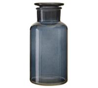 Orsina Smooth Finish Large Smoke Grey Reagent Bottle, Vintage Inspired Reagent Bottle For Laboratory Orsina Grey
