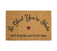 Orsina So Glad You Are Here Coir Doormat