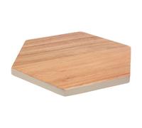 Orsina Socorro Hexagonal White Edge Chopping Board