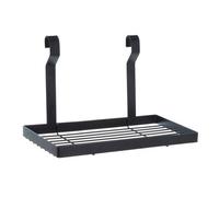 Orsina Sorello Matt Black Single Shelf Storage Rack