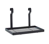 Orsina Sorello Matt Black Single Shelf Storage Rack Orsina Black