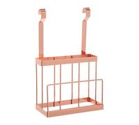 Premier Housewares Sorello Hanging Knife Storage Rack, Iron, Rose Gold, 12 x 24 x 39 cm
