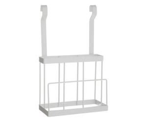 Orsina Sorello White Iron Hanging Cutter Storage Rack