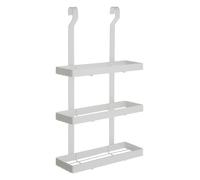 Orsina Sorello White Iron Three Level Hanging Rack Orsina White