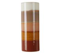Orsina Sorrell Large Multicoloured Ceramic Vase in Brown Orsina Brown