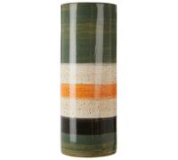 Orsina Sorrell Large Multicoloured Ceramic Vase in Green Orsina Green