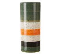 Orsina Sorrell Small Multicoloured Ceramic Vase in Green Orsina Green