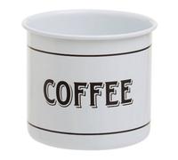 Orsina Spacious White Metal Mug, Durable Small Milk Jug For Kids Bedroom, Metal Build Ceramic Jug For Kitchen