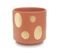 Orsina Speckled Ceramic Planter, Modern Small Garden Pot for Home Decor, Ceramic Pots for Indoor Plants in Terracotta Orsina Terracotta