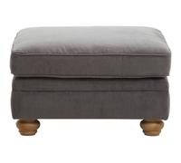 Orsina Spencer Grey Fabric Footstool Orsina Grey