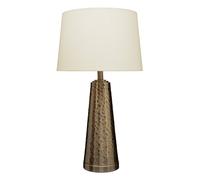 Orsina Spiridon Antique Brass Finish Iron Table Lamp in Brown Orsina Brown