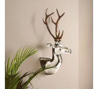 Orsina Stag Head Wall Mountable Sculpture, Decorative Art Sculpture For Wall, Traditional Stag Head Wall Art