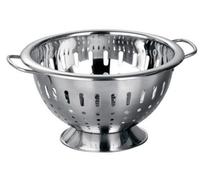 Hollis Brushed Stainless Steel Finish Colander Premier Housewares Silver One Size
